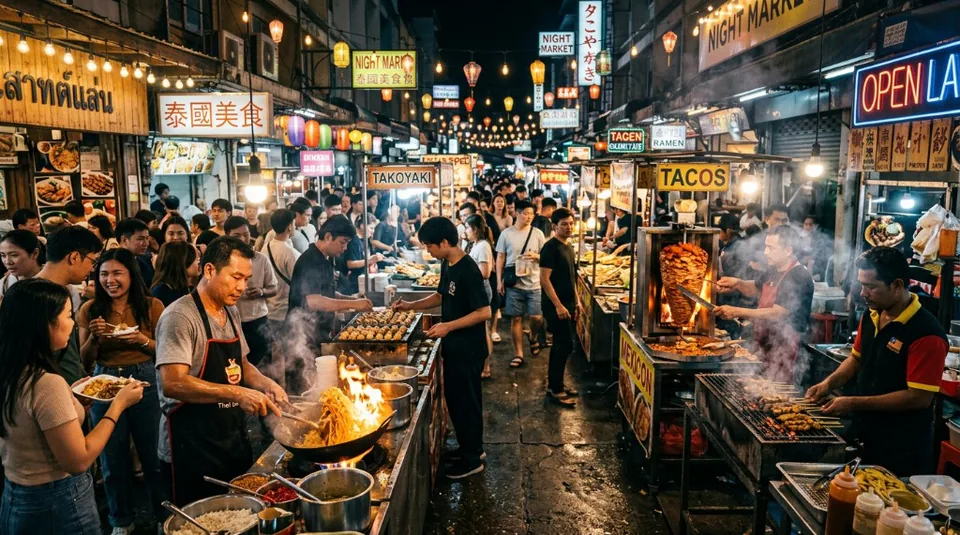 Top 10 Iconic Street Food Markets Around the Globe