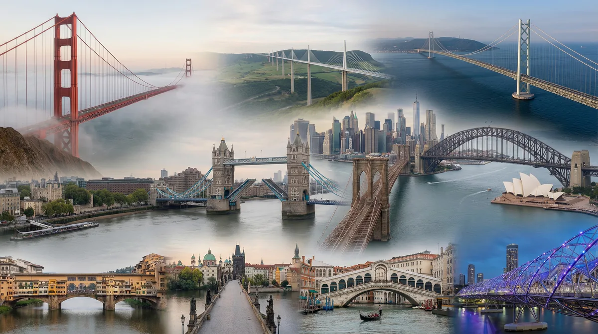 Top 10 Iconic Bridges and Architectural Marvels